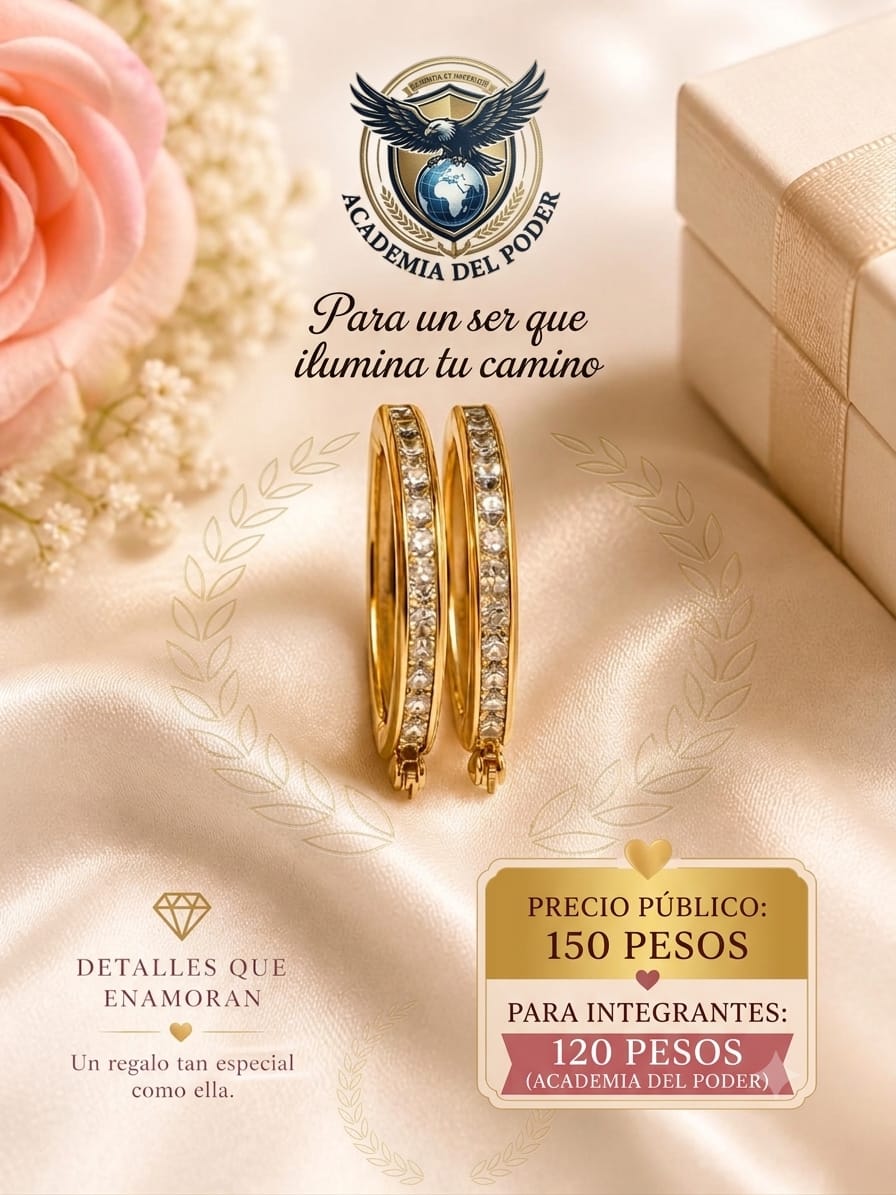 Arracadas de oro chapado