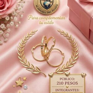 Arracadas  chapa de oro