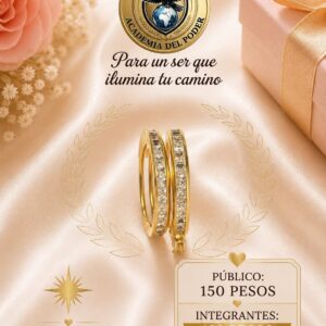 Arracadas de chapa de oro