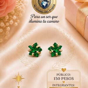 Broqueles de chapa de oro