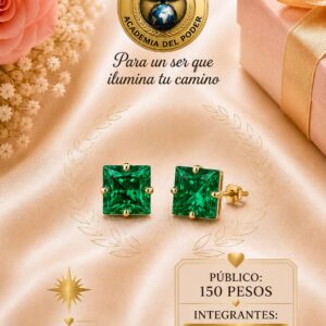 Broqueles de chapa de oro